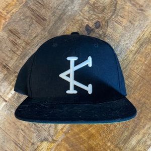 Caffeine & Kilos SnapBack straight brim hat
